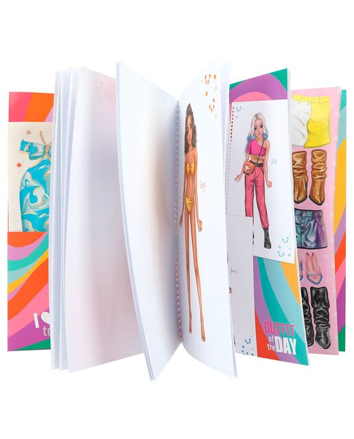 Caderno grande dress me up TOPModel Depesche 3