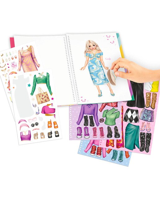 Caderno grande dress me up TOPModel Depesche 4