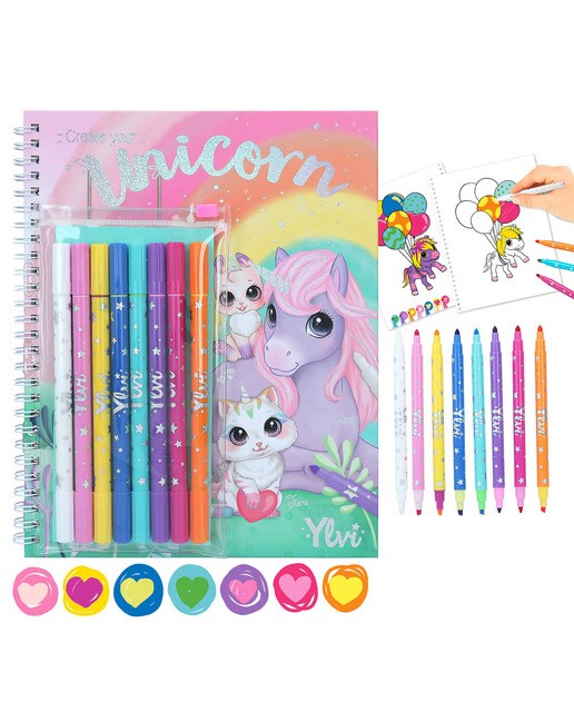 Livro de colorir Ylvi Depesche 1