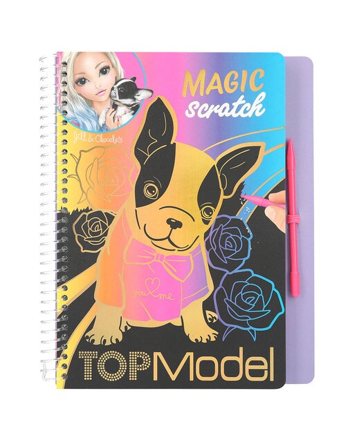 Magic-scratch book TOPModel Depesche 2