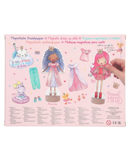 Boneca de vestir Magnetic Princess Mimi Depesche 3