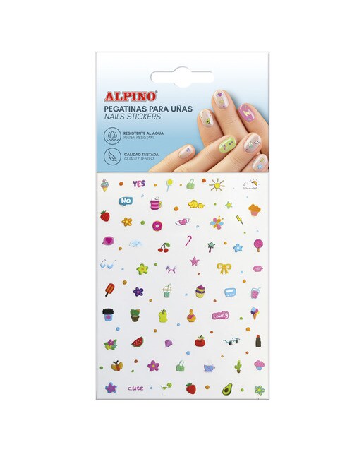 Imagen 0 de Lámina pegatinas uñas Alpino