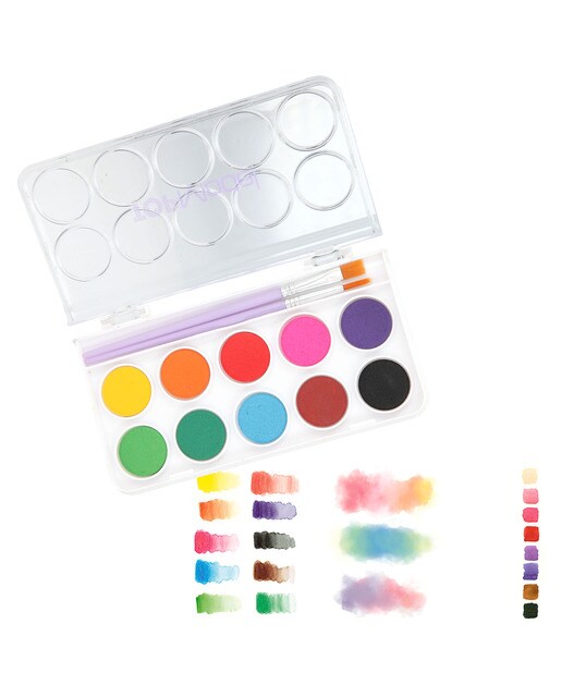 Folhas para colorir de sereia TOPModel 3