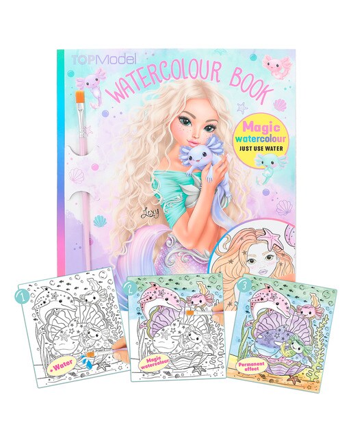 Livro de aguarelas TOPModel 7