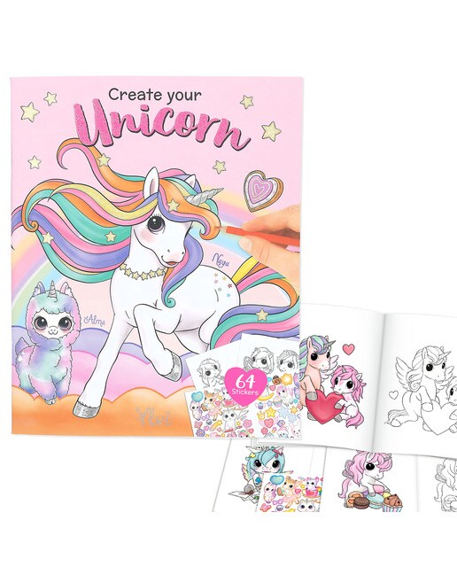 Caderno cria o teu unicórnio Happy Together Ylvi 1