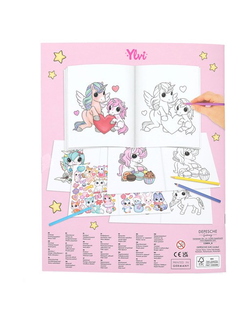 Caderno cria o teu unicórnio Happy Together Ylvi 5