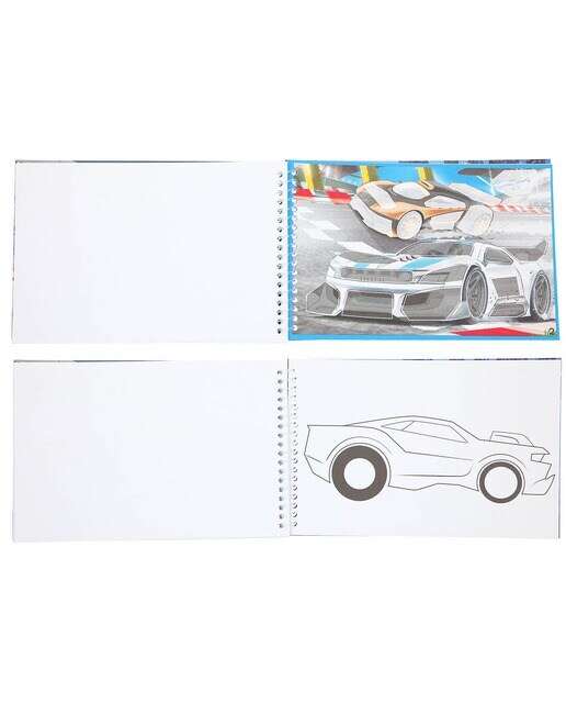 Caderno de colorir Monster Cars 5