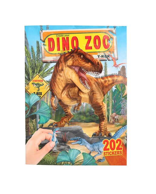 Caderno criao teu Dino Zoo Dino World 2