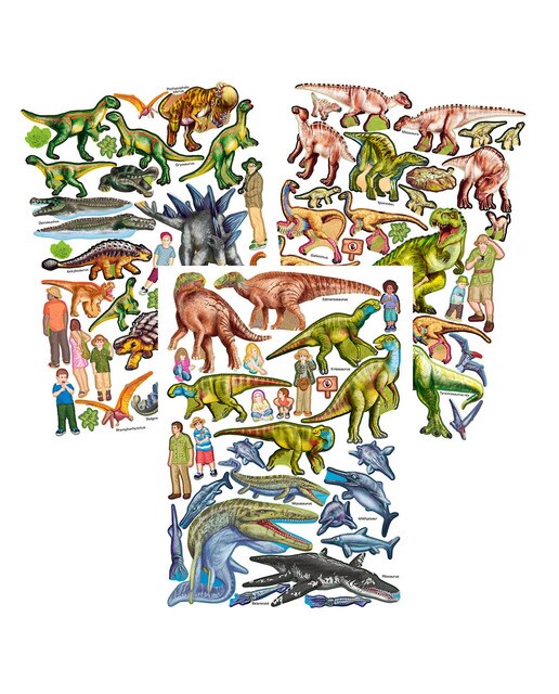 Caderno criao teu Dino Zoo Dino World 4
