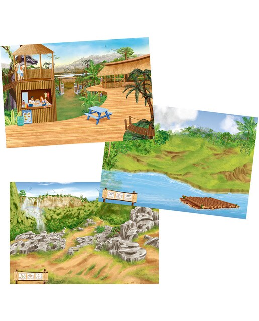 Caderno criao teu Dino Zoo Dino World 6