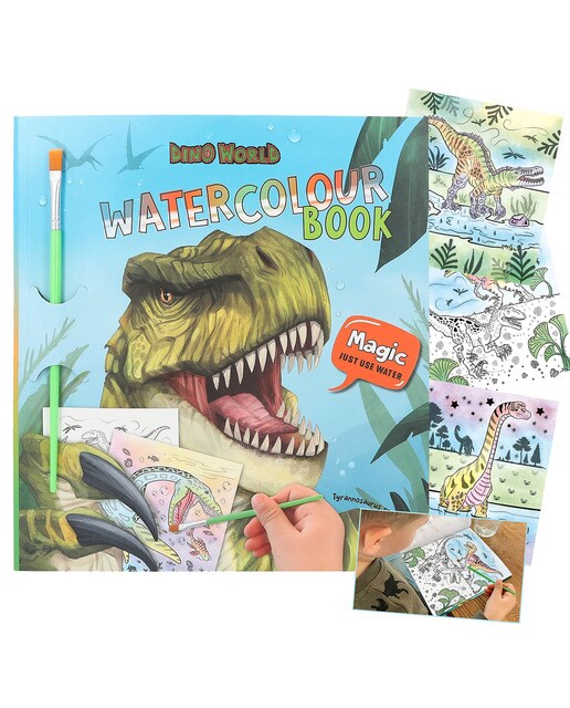 Imagem 0 de Livro de aguarelas Dino World
