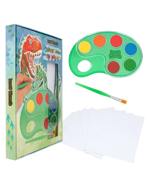 Folhas para colorir Dino World 3
