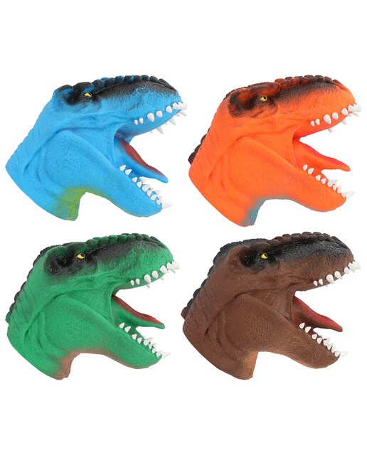 Fantoche de mão de dinossauro Dino World 2