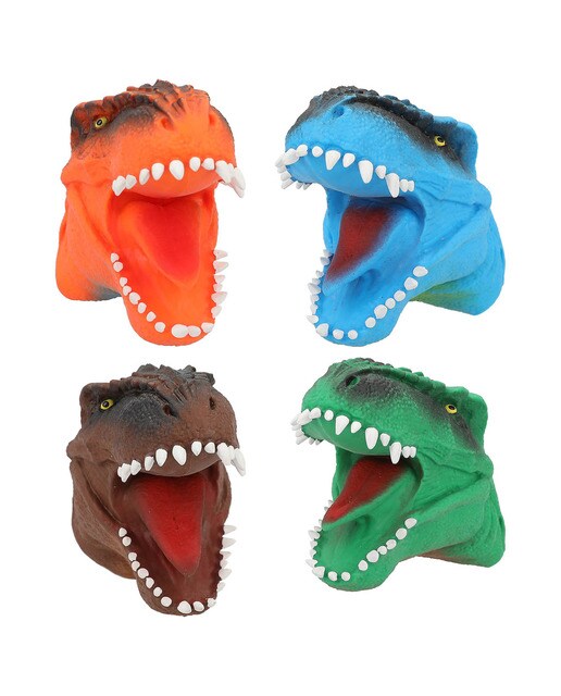 Fantoche de mão de dinossauro Dino World 3