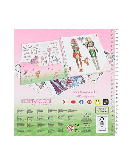 Caderno dress me up TOPModel 5