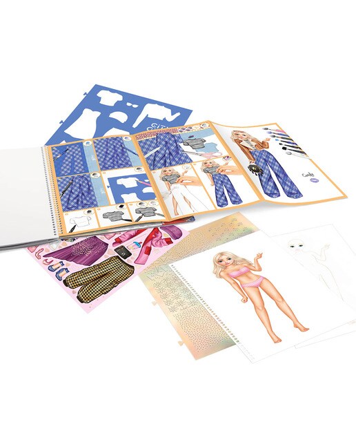 Livro de colorir especial TOPModel 4