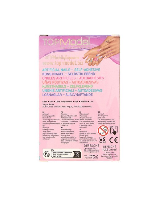 Unhas artificiais compridas  TOPModel 4