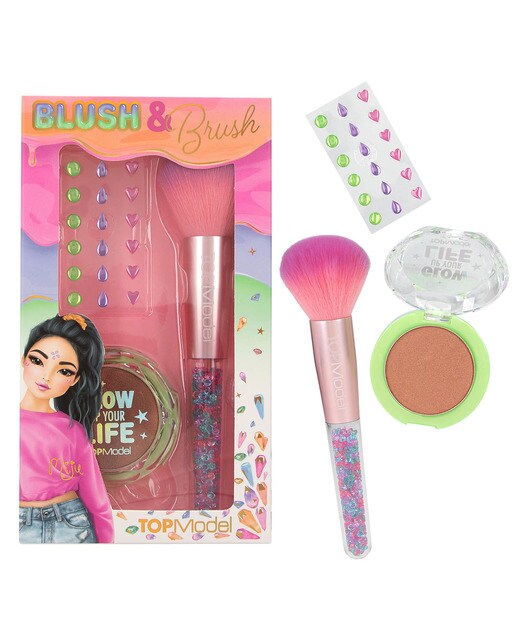 Conjunto de sombras e pincéis TOPModel 1