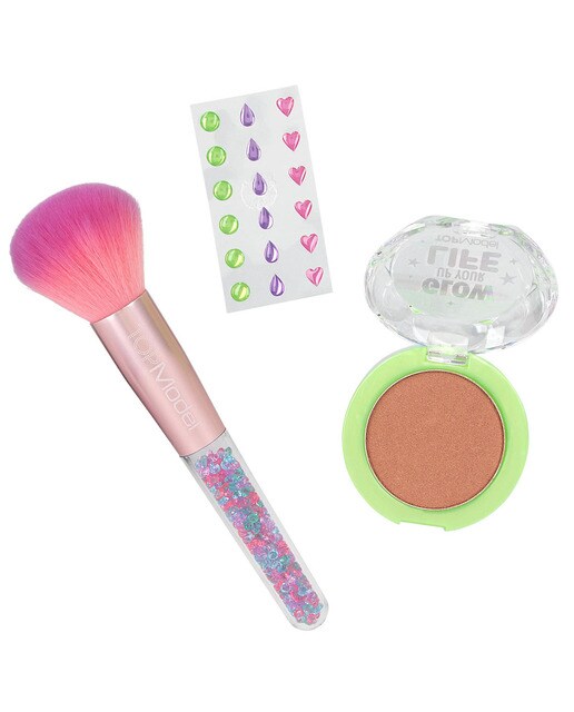 Conjunto de sombras e pincéis TOPModel 4