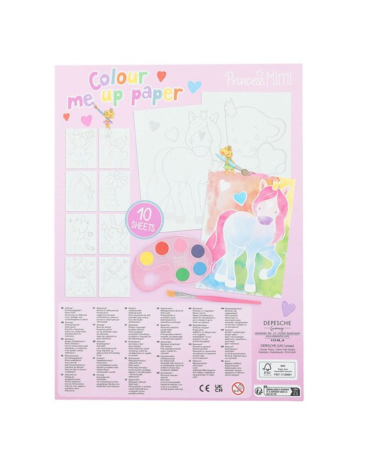 Láminas para colorear Princess Mimi 4
