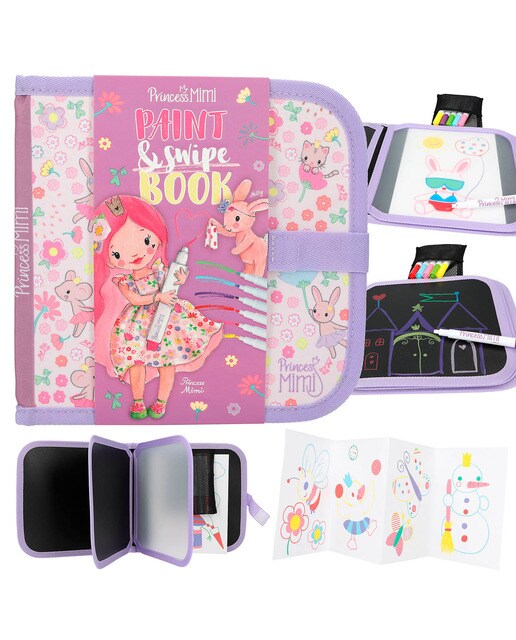 Imagem 0 de Livro para colorir e apagar Princesa Mimi