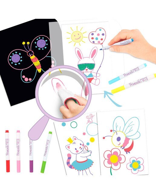 Libro para pintar y borrar Princess Mimi 6
