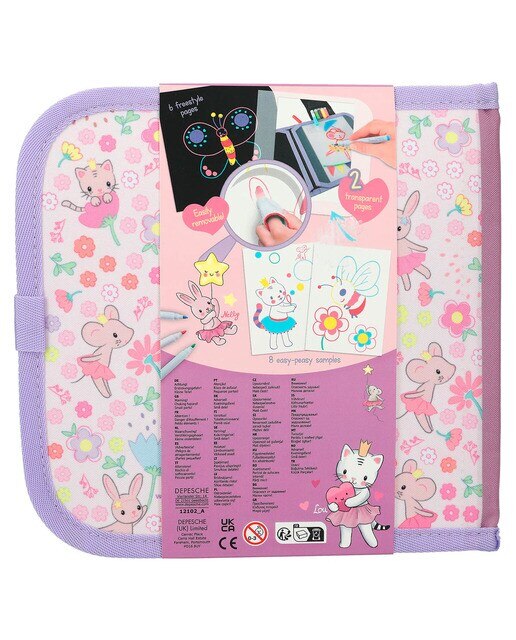 Libro para pintar y borrar Princess Mimi 7