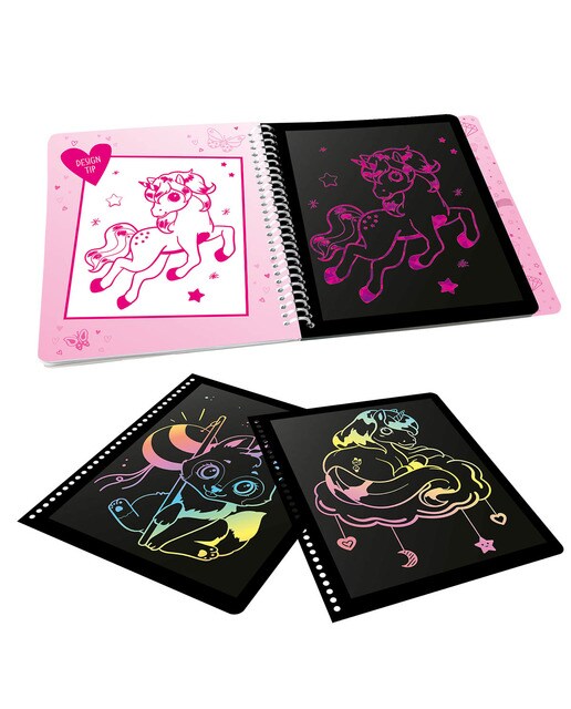 Livro mágico scratch Ylvi 4