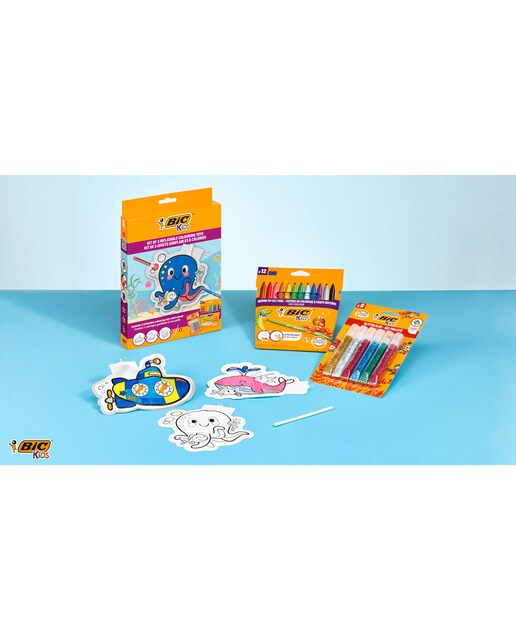 Pack regalo coloreado BIC KIDs 2