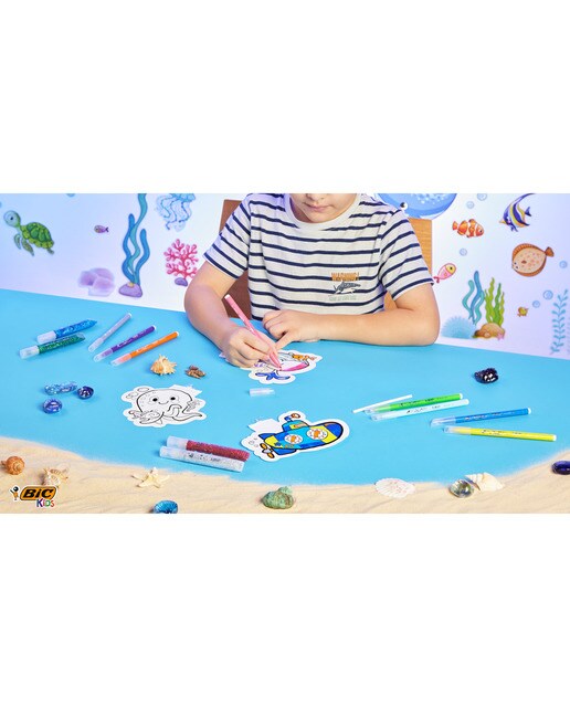 Pack regalo coloreado BIC KIDs 3