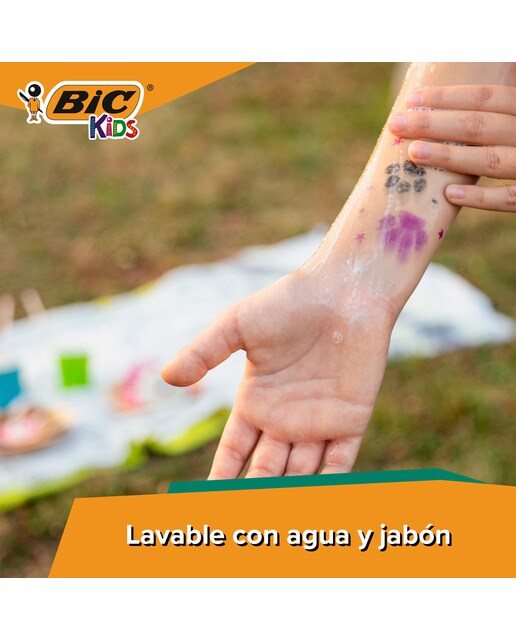 Carimbos de tatuagem BIC KIDs 5 unidades 4