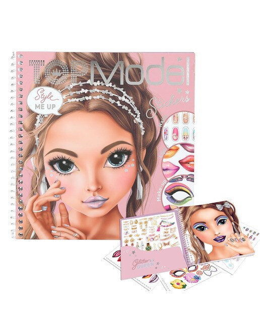 Livro dress me up make-up TOPModel 1