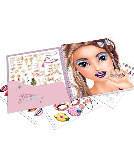 Livro dress me up make-up TOPModel 3