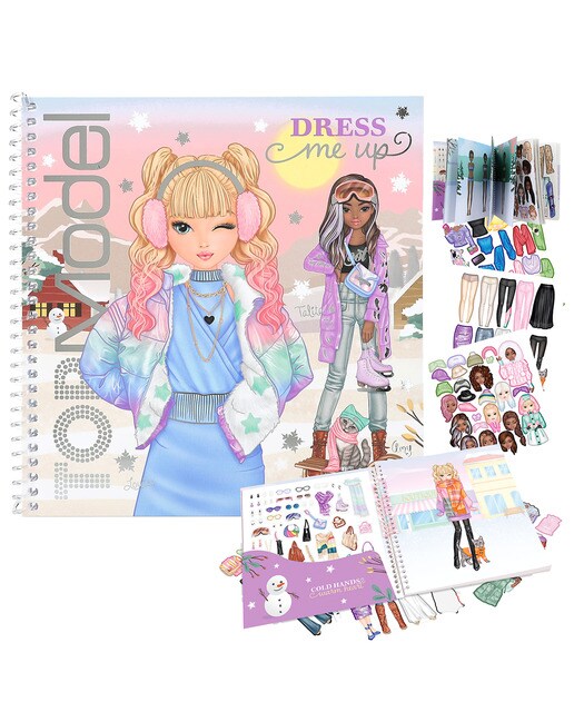 Caderno dress me up TOPModel 1