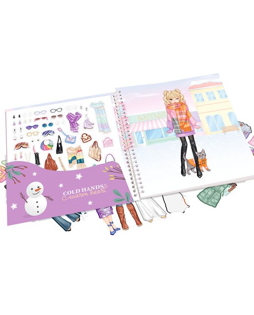 Caderno dress me up TOPModel 3