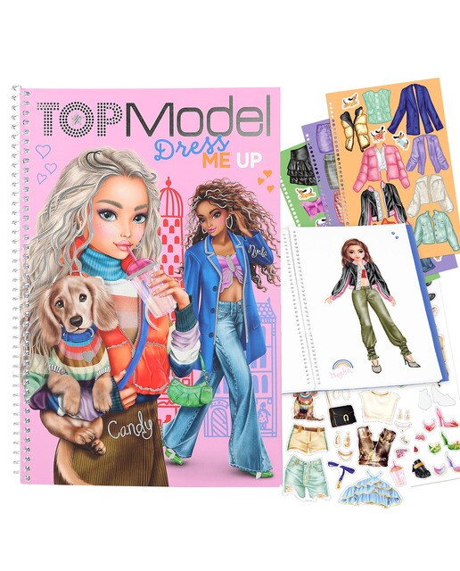 Imagem 0 de Caderno dress me up grande TOPModel