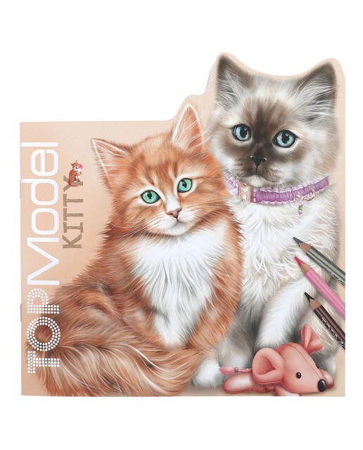 Livro para colorir Kitte TOPModel 2