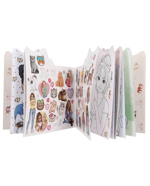 Livro para colorir Kitte TOPModel 4