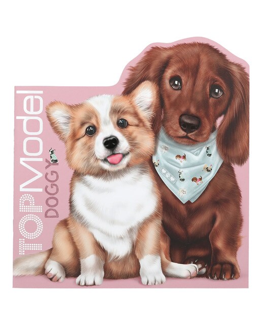Livro para colorir Dogge TOPModel 2