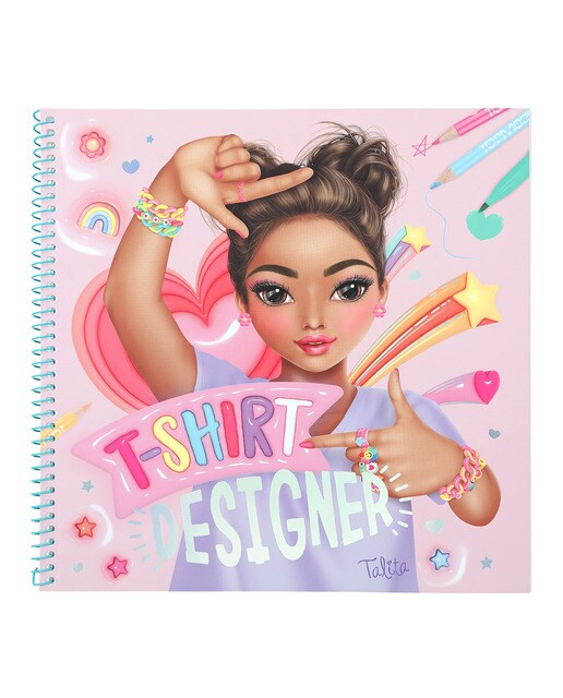 Livro desenhe a sua própria T-Shirt TOPModel 2
