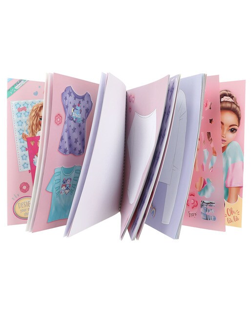Livro desenhe a sua própria T-Shirt TOPModel 3