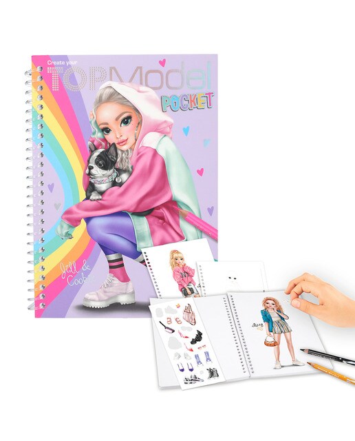 Livro de colorir TOPModel 1