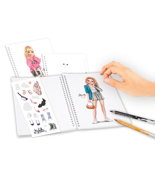 Livro de colorir TOPModel 3