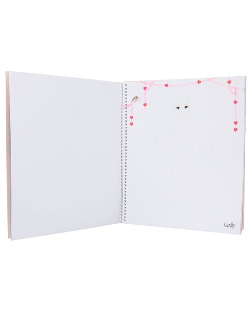 Livro para colorir especial de casamento TOPModel 6