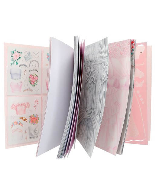 Livro para colorir especial de casamento TOPModel 7
