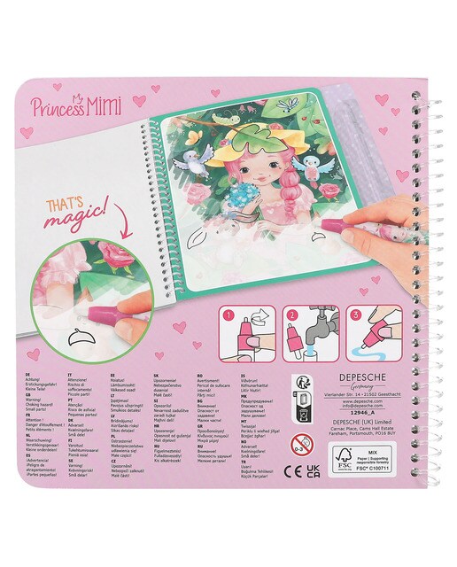 Livro Aqua-Magic Princess Mimi 5