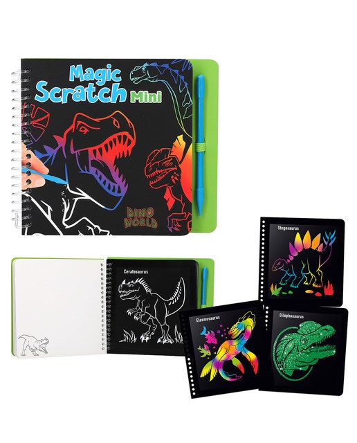 Imagem 0 de Livro de raspadinha Dino World