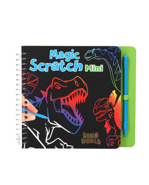 Livro de raspadinha Dino World 2
