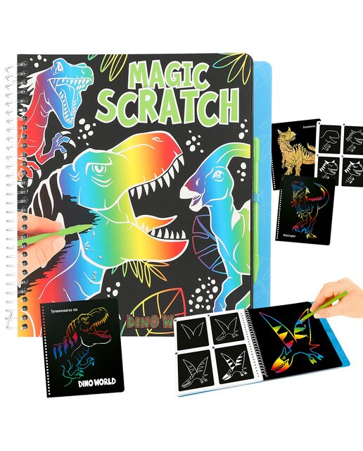 Imagem 0 de Livro de raspadinha Dino World