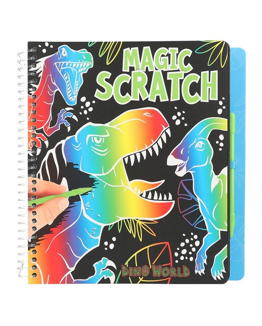 Livro de raspadinha Dino World 2